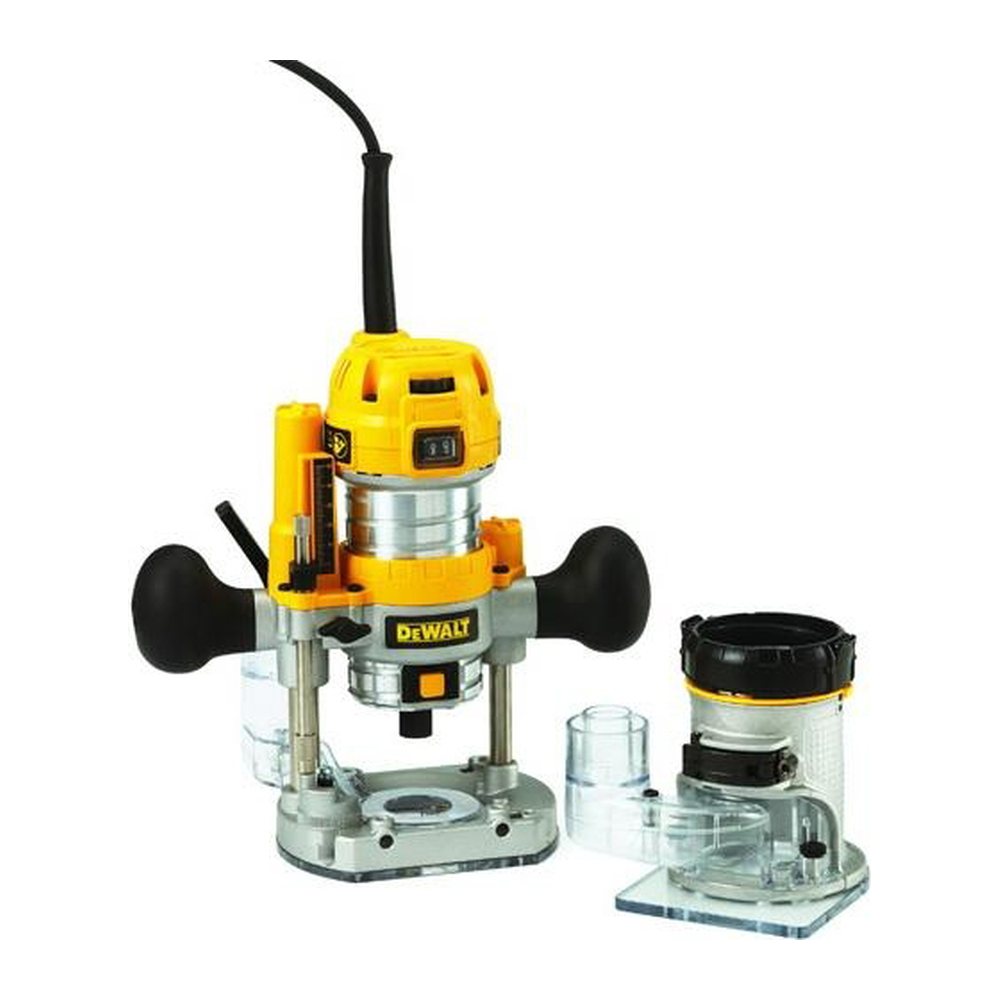 Комбінований фрезер DeWalt D26204K, 900 Вт, дві бази у валізі, фото 1