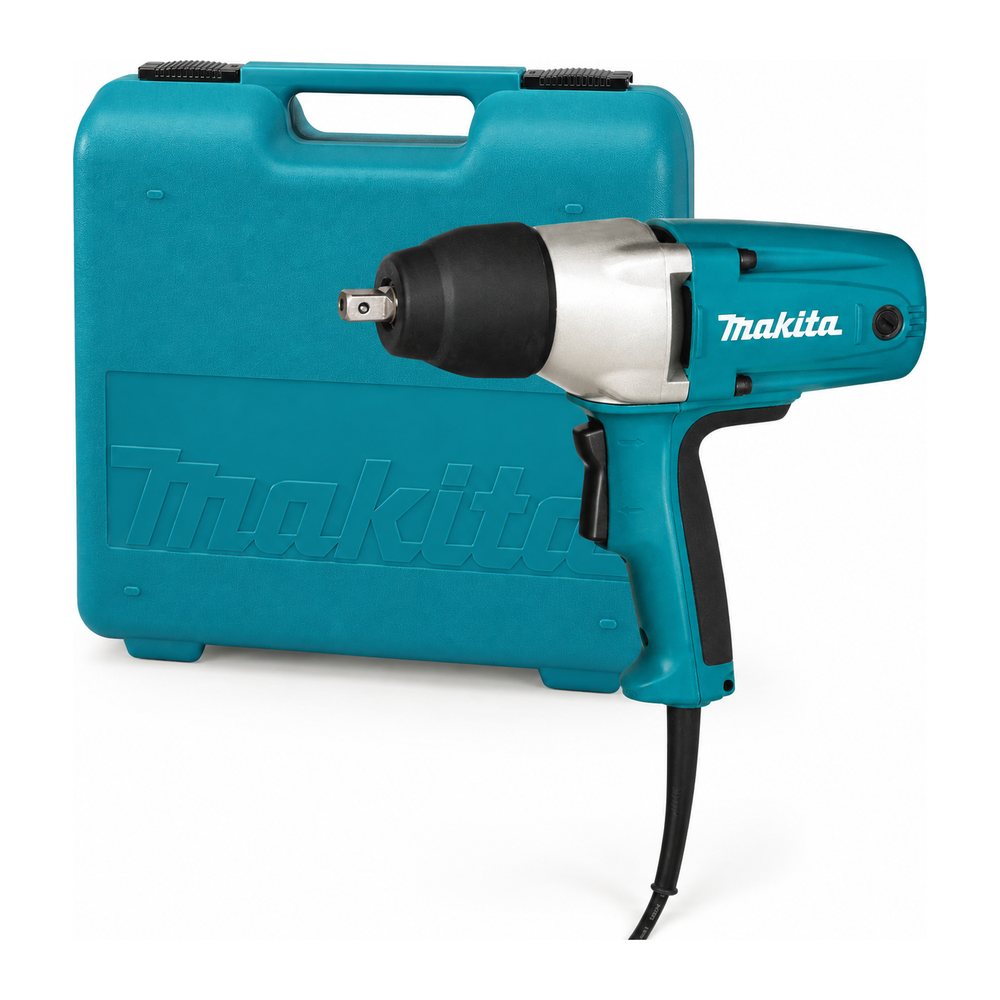 Мережевий ударний гайкокрут Makita TW0350, 400 Вт, 350 Н·м, у кейсі, фото 1