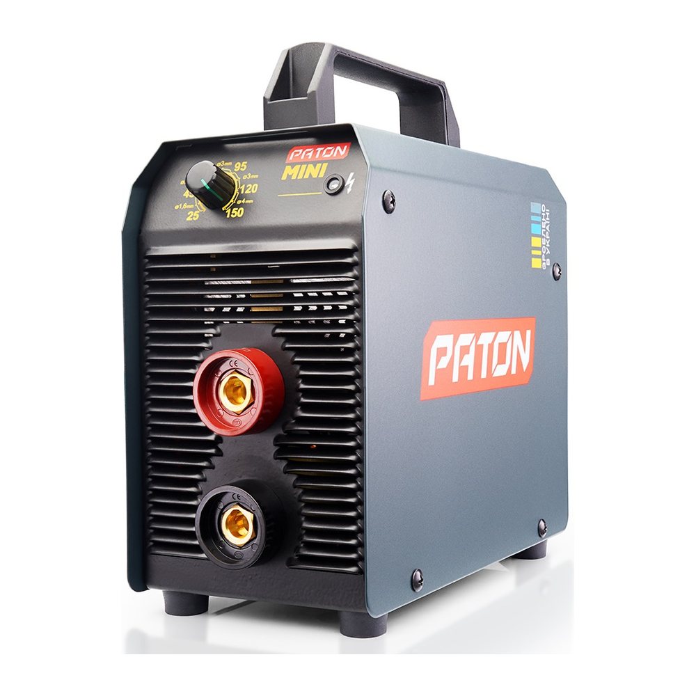 Зварювальний інвертор PATON MINI WA, 20–150 А, без зварювальних кабелів, фото 1
