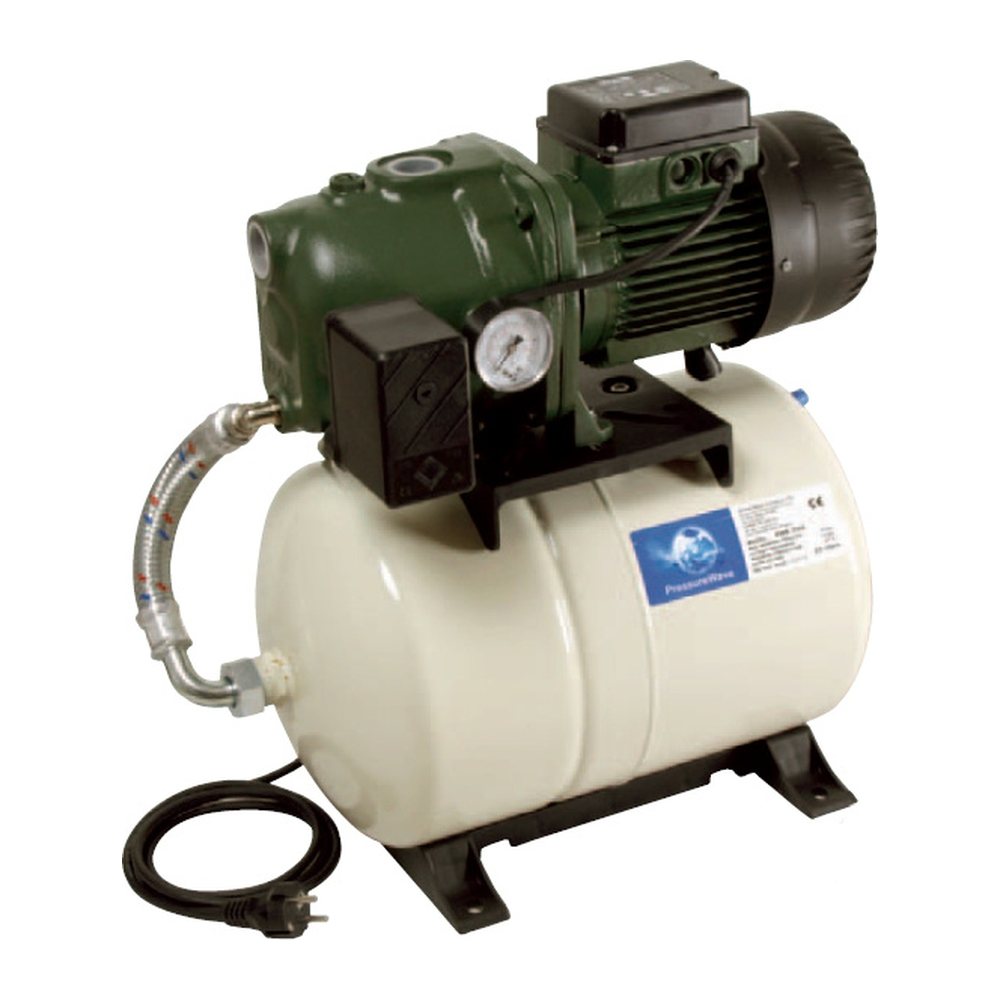 Насосна станція DAB AQUAJET 102 M-G, мембранний бак 20 л, фото 1