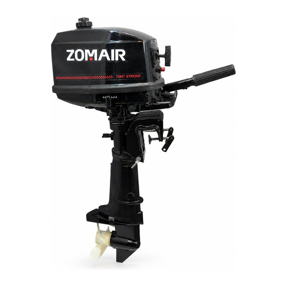 Човновий мотор ZOMAIR T5BMS, двотактний, 5 к.с., фото 1